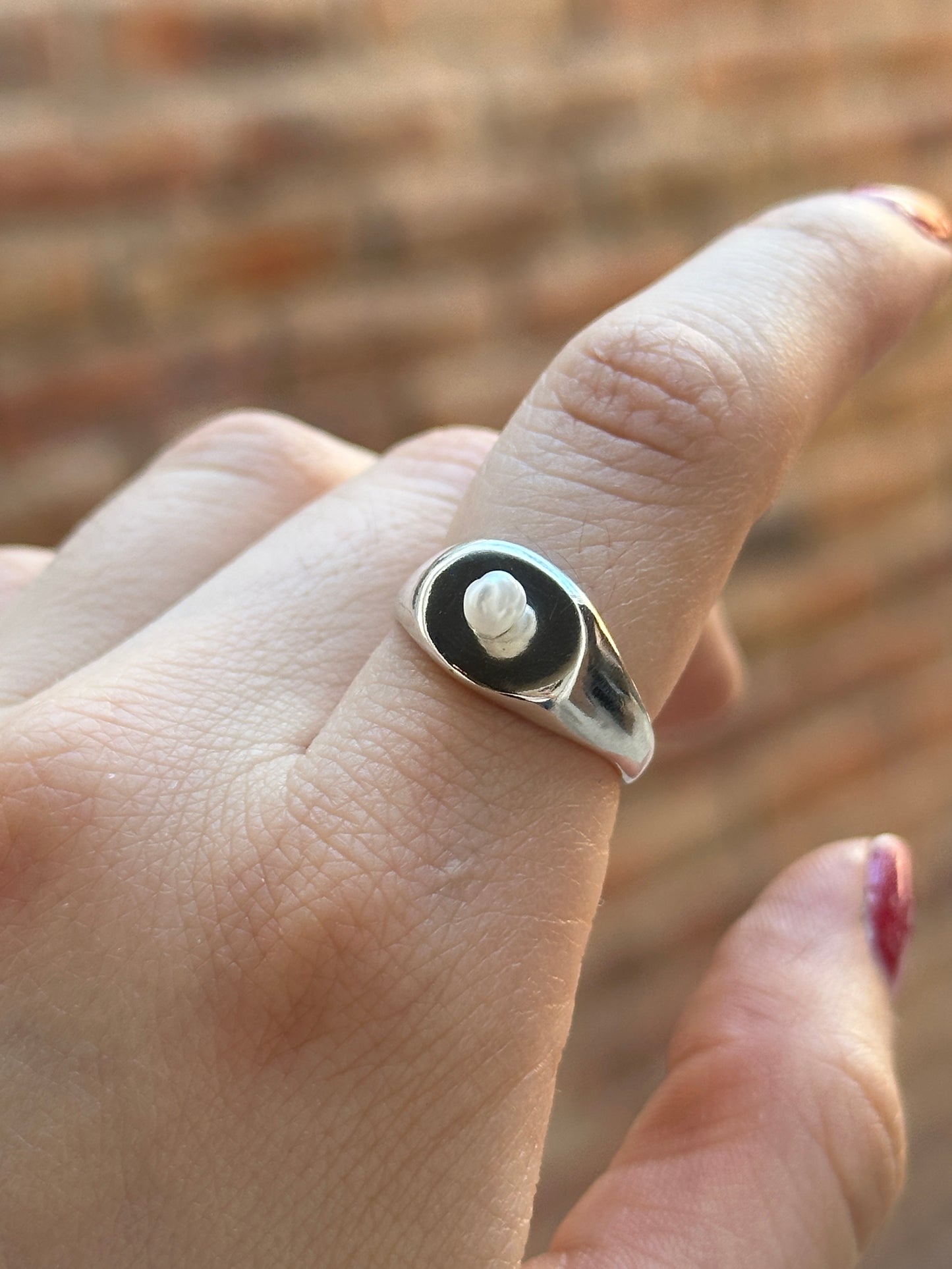 Anillo Baby Pearl