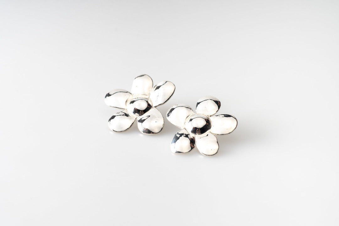 Aretes WildFlowers Plata 925 Joyería Artesanal